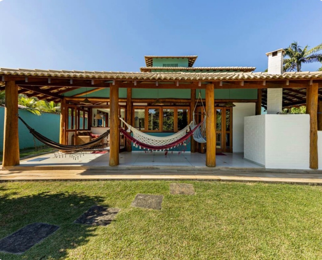Surf house hammocks